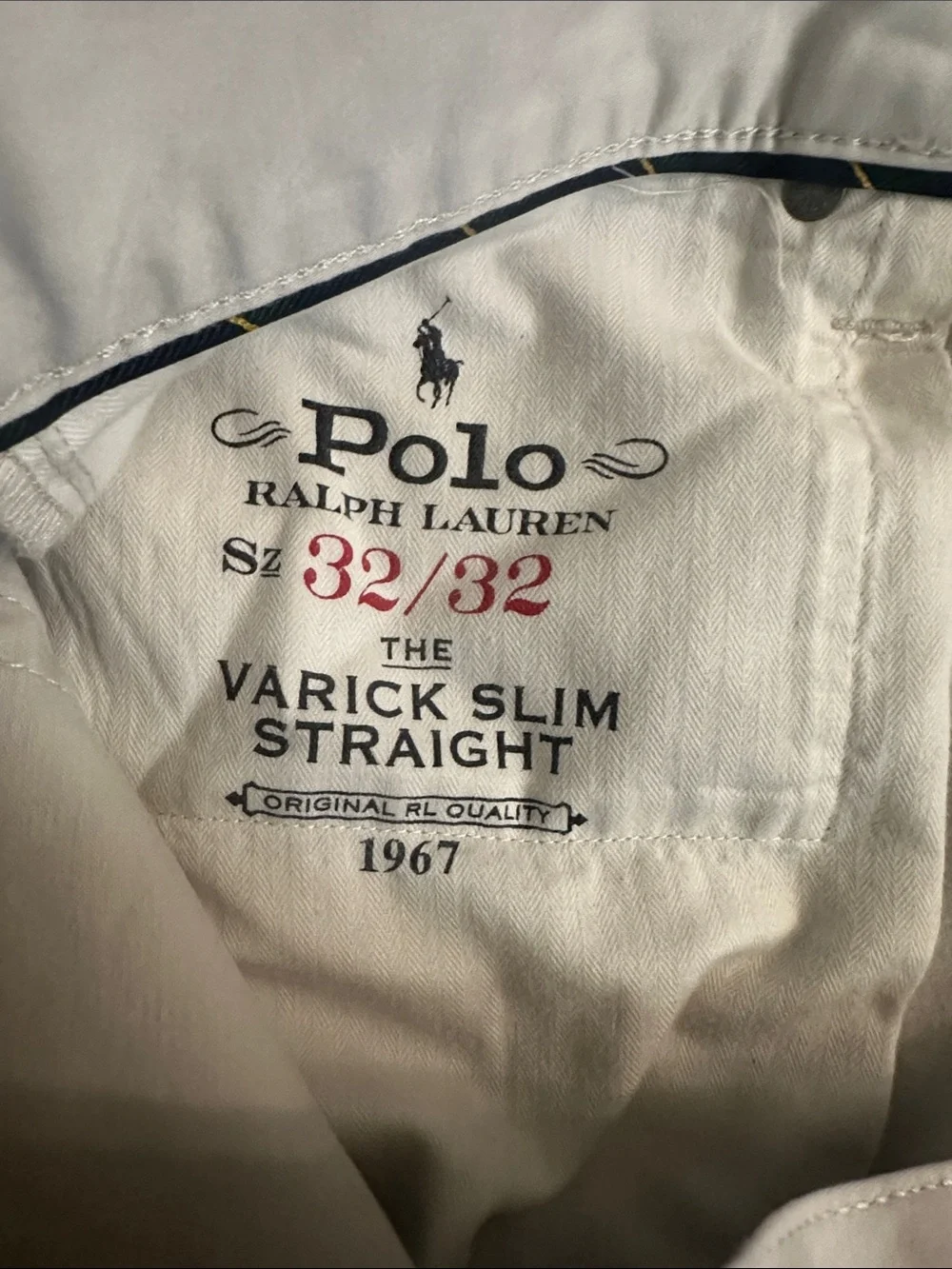 Polo Ralph Lauren Varick Slim Straight Pants